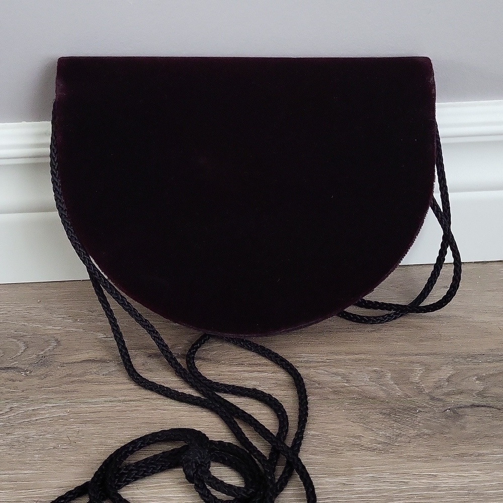 Eaton Black Velvet Vintage Bag - Picture 11 of 11